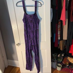 Nooworks Overalls - African Tulips - sz L